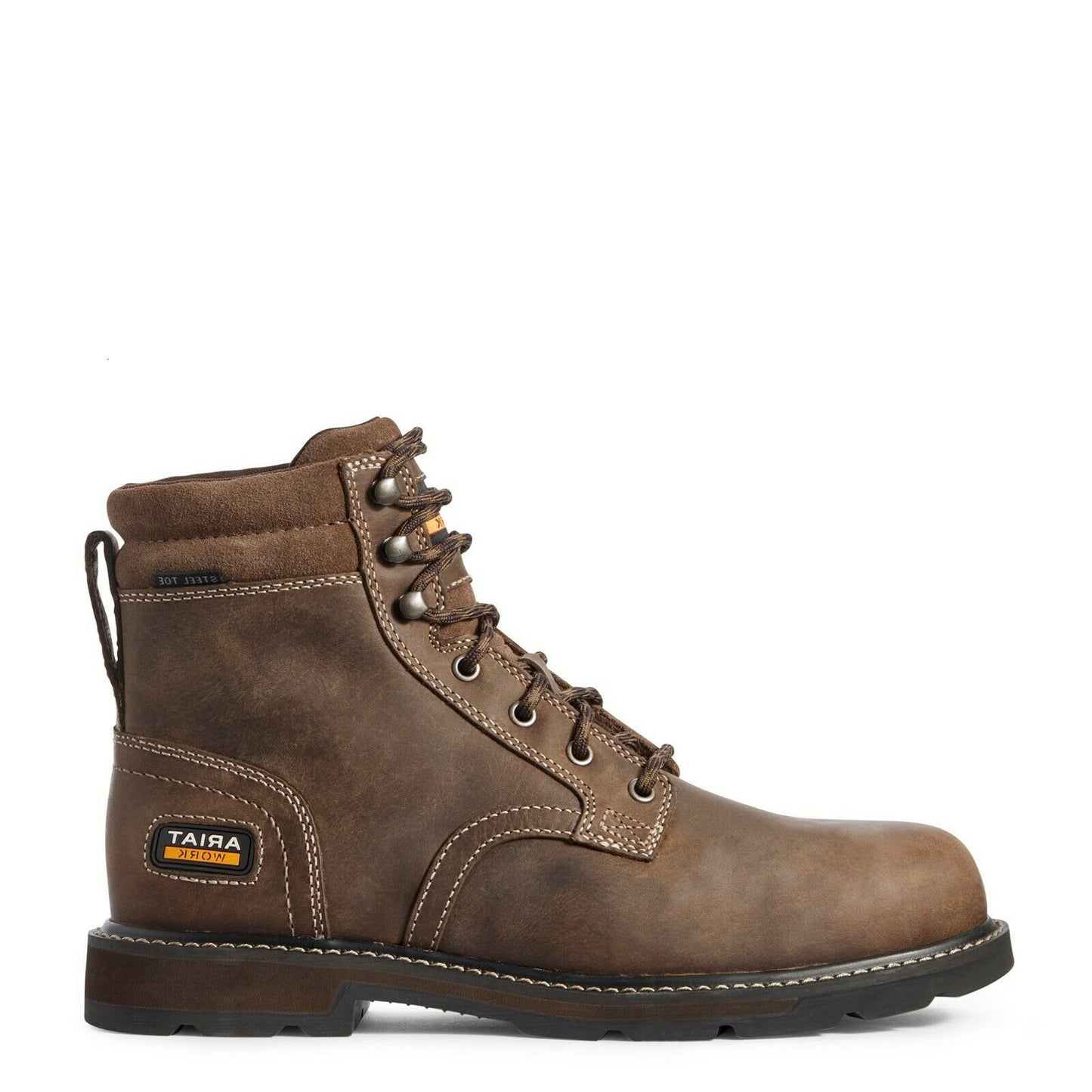 Ariat® Men's Brown Groundbreaker 6" Steel Toe Boot 10031418
