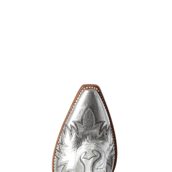 Ariat® Ladies Dixon Silver Metallic Western Ankle Boots 10029652
