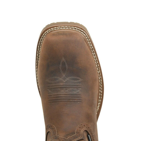 Carolina® Men's Anchor Tan Waterproof Soft Toe Roper Boots CA8036