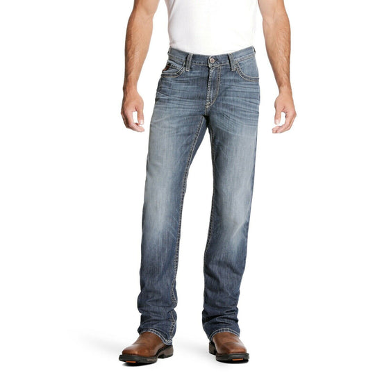 Ariat® Men's FR M4 Low Rise DuraStretch Light Boot Cut Jeans 10023467