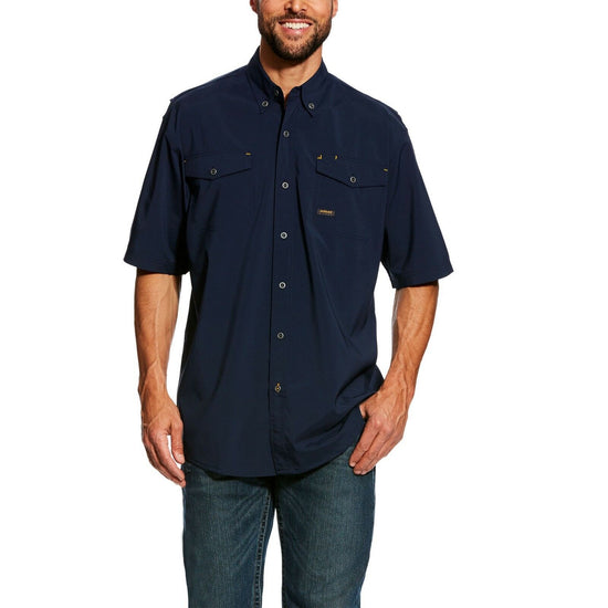 Ariat® Men's Rebar Made Tough VentTEK Short Sleeve Work Shirt 10025388