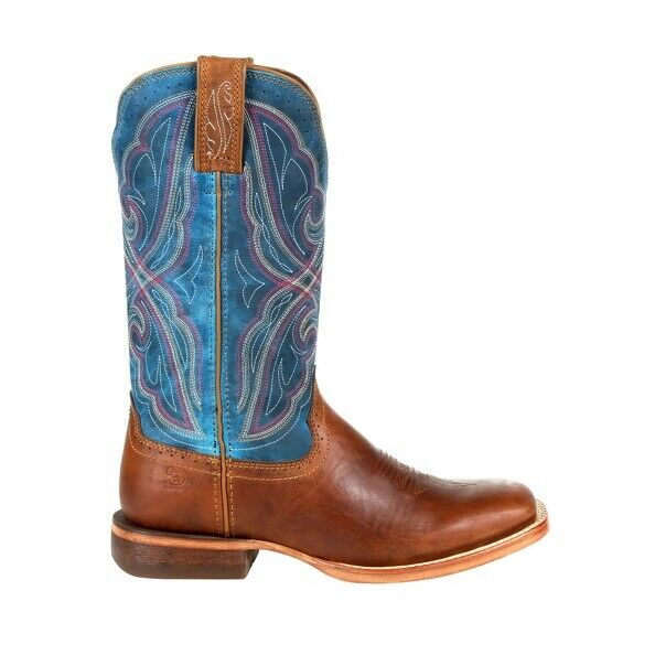 Load image into Gallery viewer, Durango® Ladies Arena Pro™ Brown Caribbean Blue Western Boots DRD0381
