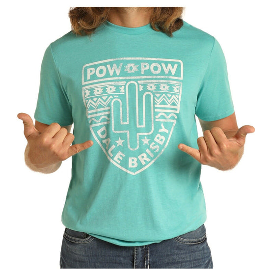 Panhandle Men's Pow Pow Dale Brisby Graphic T- Shirt P9-4416