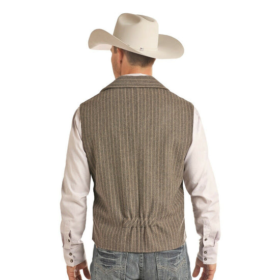 Powder River Outfitters Men's Heather Striped Vest 98-2633