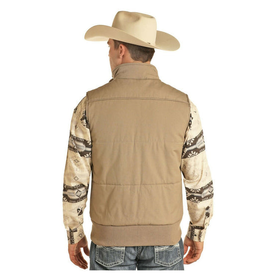 Powder River Outfitters Men's Tan Conceal Carry  Vest 98A6675
