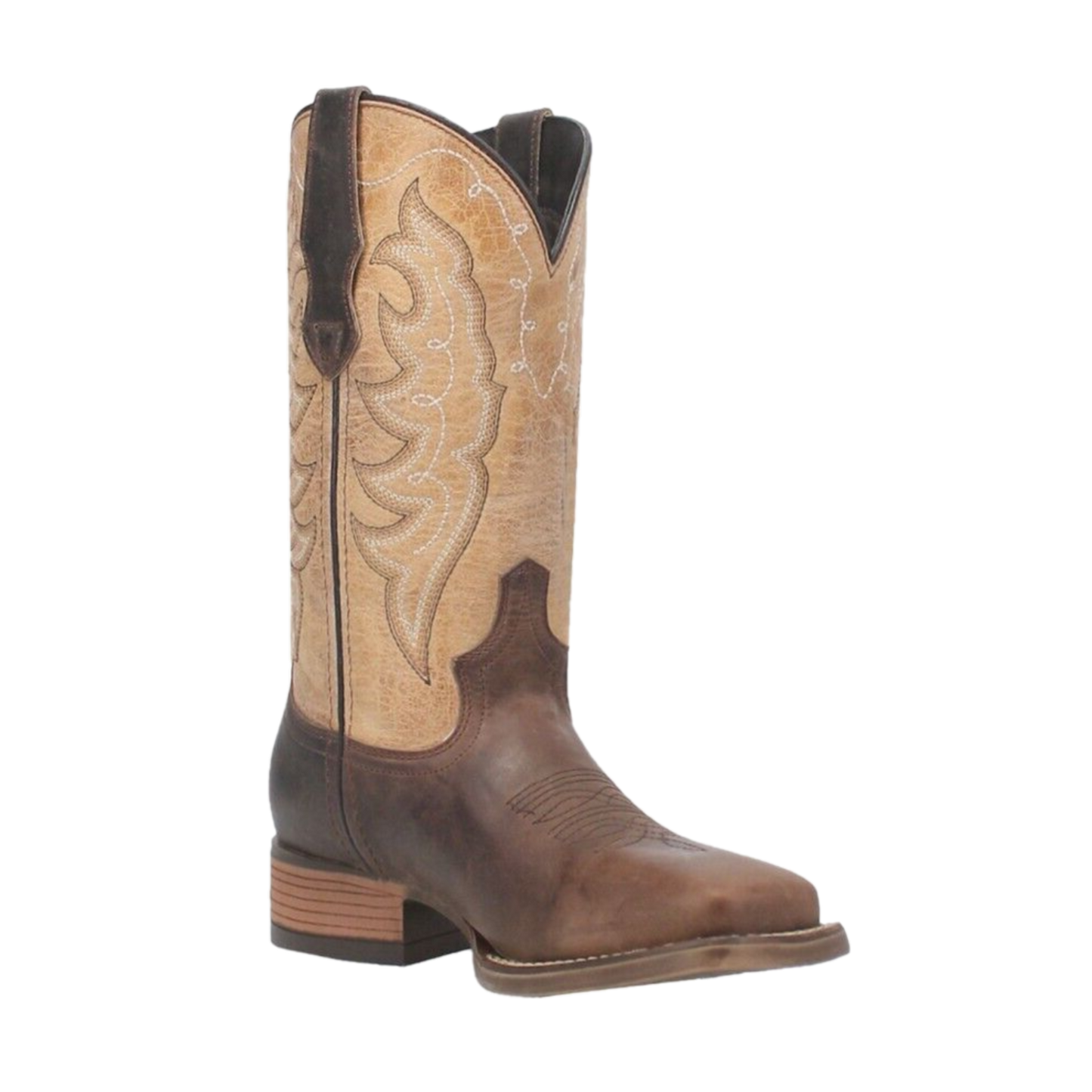 Laredo Ladies Delaney Square Toe Dark Brown Western Boots 5946-BN52