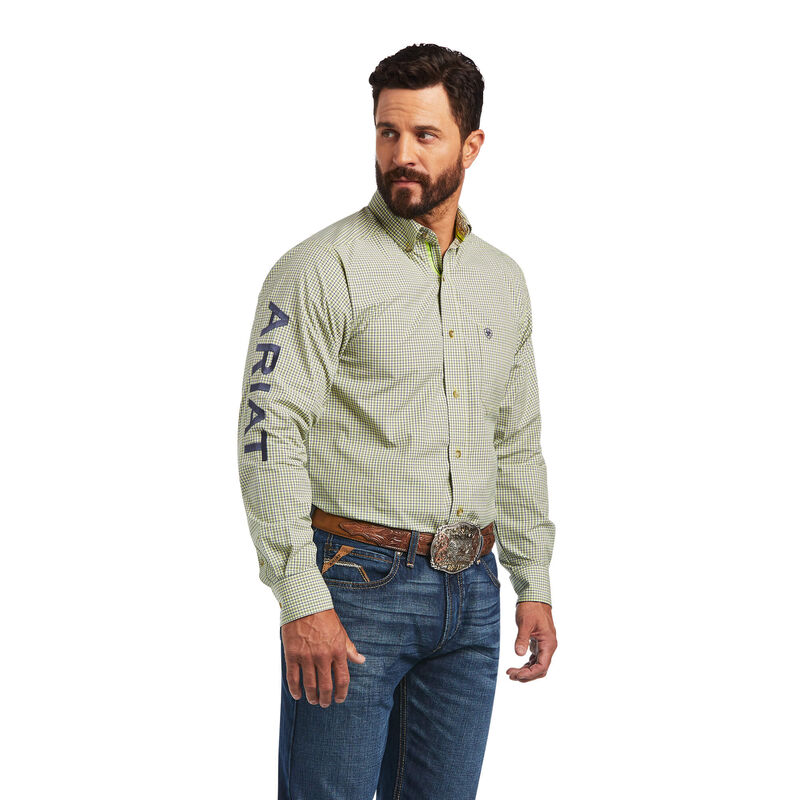 men's ariat dress shirts Ariat Men's Pro Team Drew Long Sleeve White Button Down Shirt 10040576