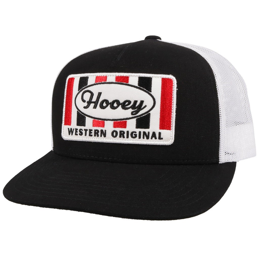 Hooey Men's Sudan 5-panel Black Trucker Cap 2101T-BK