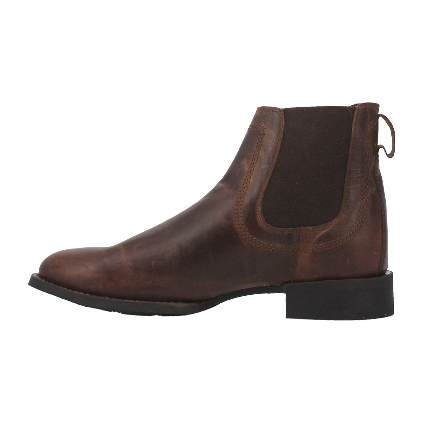 Laredo® Men's Theo Brown Round Toe Western Ankle Booties 62092