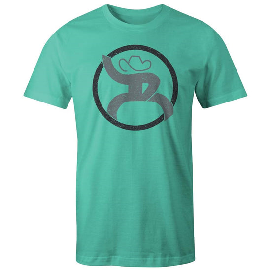 Hooey Boys Roughy 2.0 Teal Short Sleeve T-Shirt RT1506TL-Y