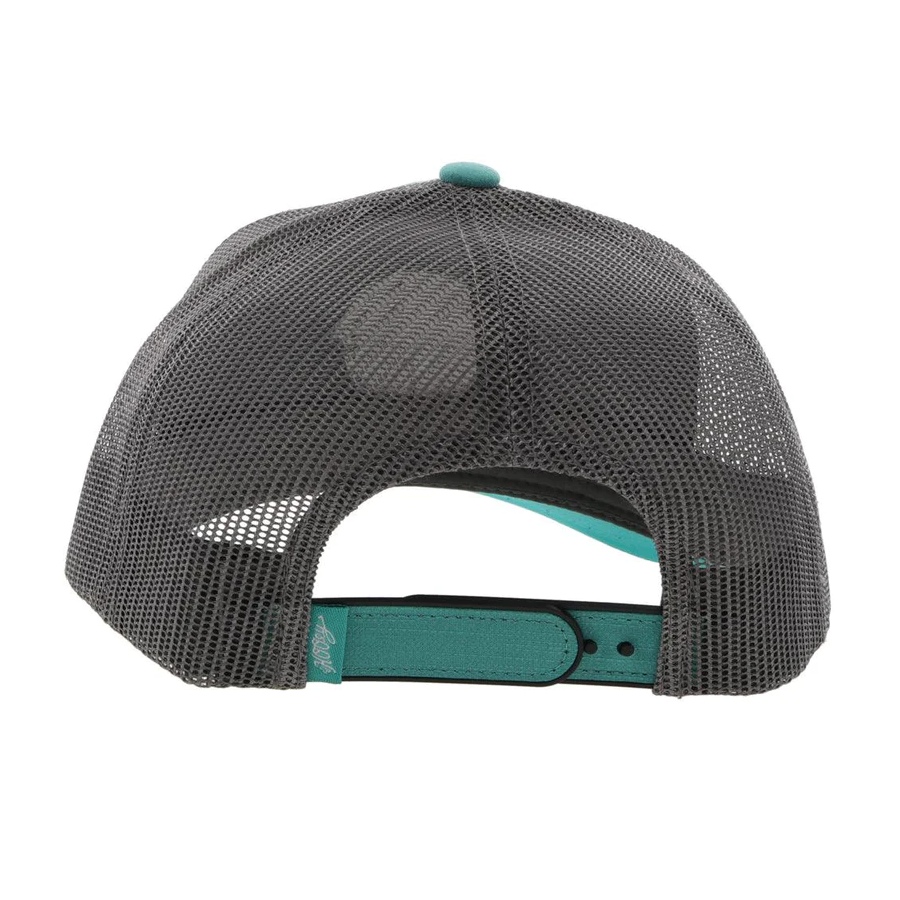 Hooey Men's Blush 6-panel Teal & Grey Trucker Cap 2205T-TLGY