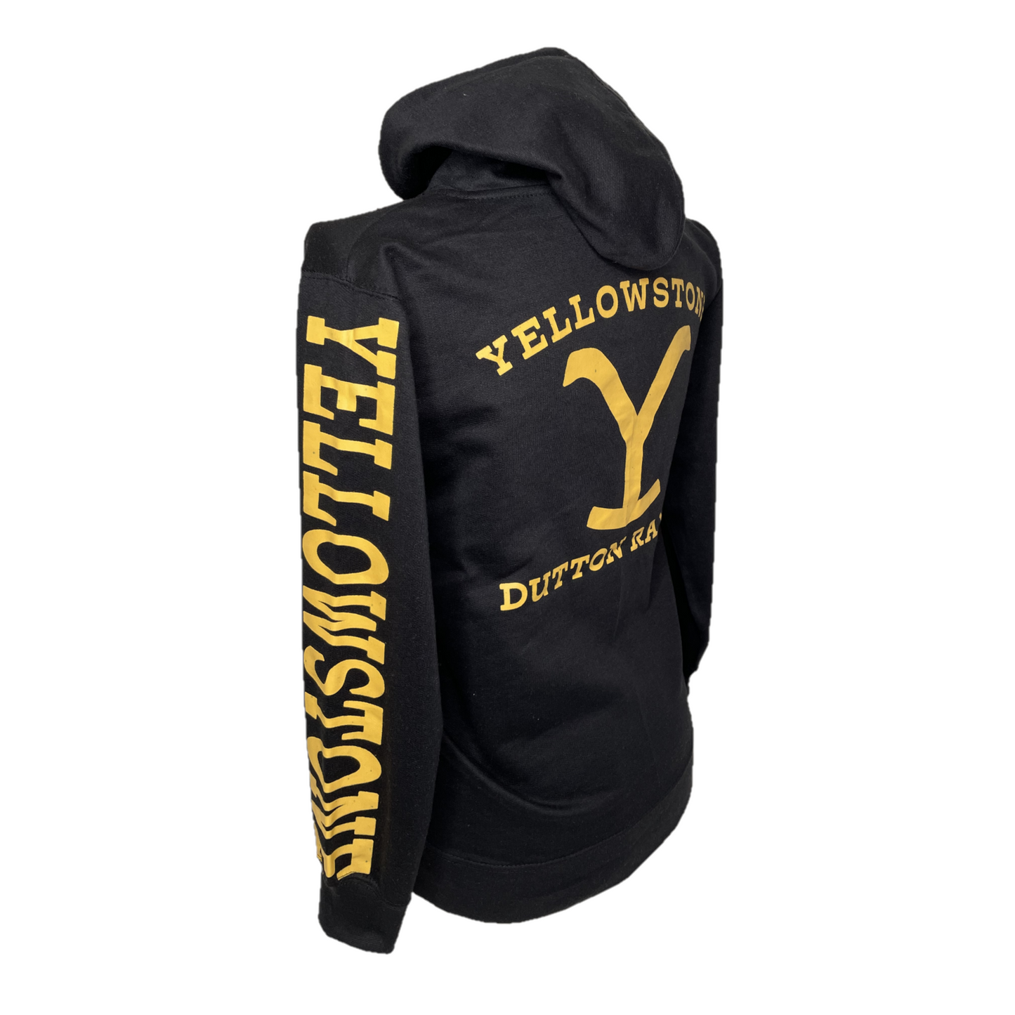 Yellowstone® Men's Dutton Ranch Graphic Pullover Black Hoodie 66-259-78