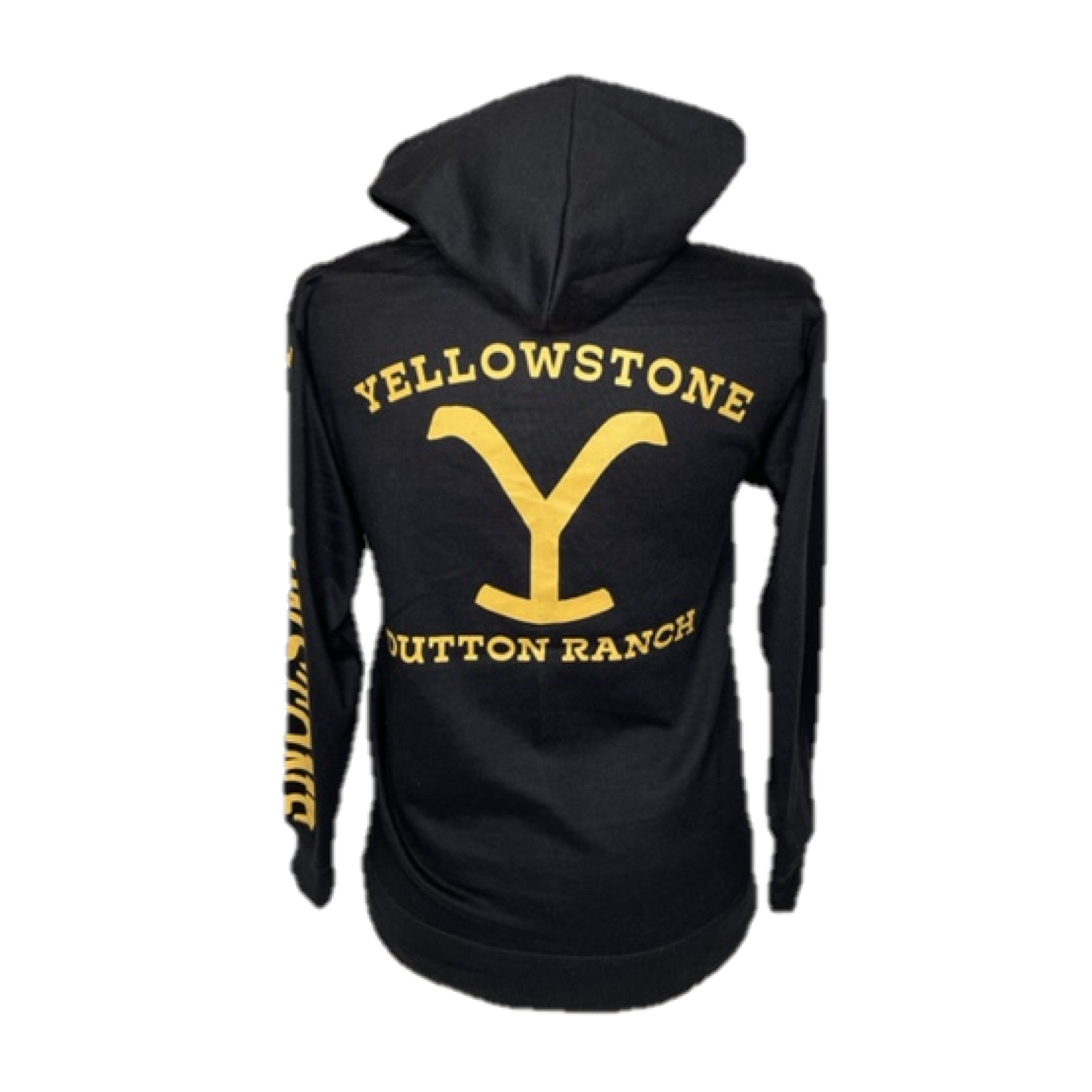 Yellowstone® Men's Dutton Ranch Graphic Pullover Black Hoodie 662597