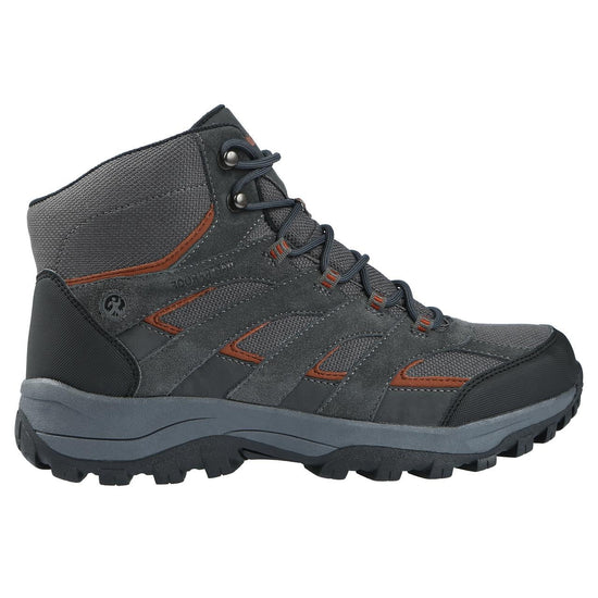 North Side Men's Gresham Waterproof Grey Hiking Boots 318123M987
