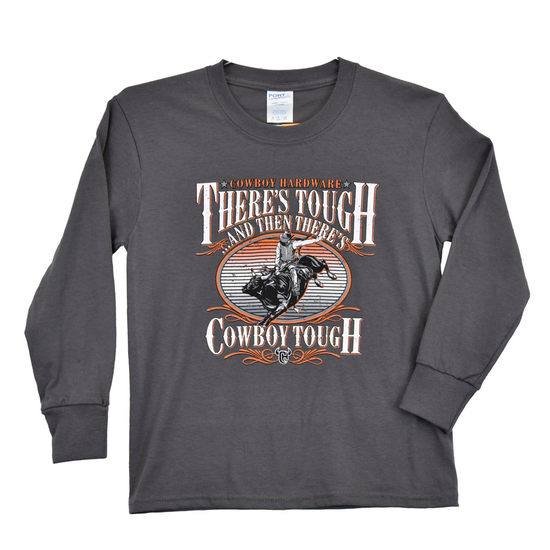 Cowboy Hardware® Toddler Boy's Cowboy Tough Charcoal Shirt 710339-043