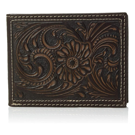 Nocona Men's Bi-fold Floral Embossed Wallet N5417302