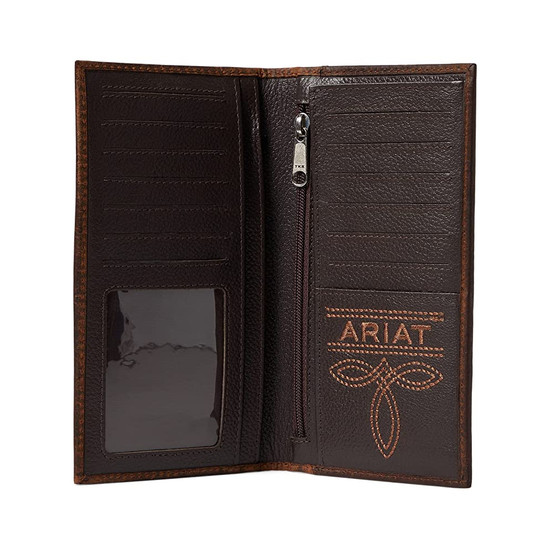 Ariat Brown Leather Rodeo Wallet A3547402