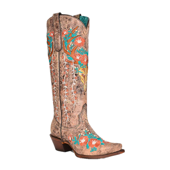 Corral deer skull boots hot sale