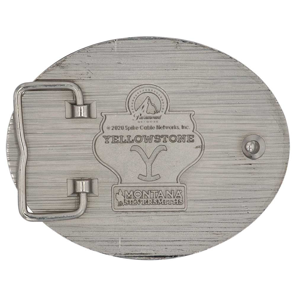 Montana Silversmiths Yellowstone Y Protect Family Belt Buckle A909YEL