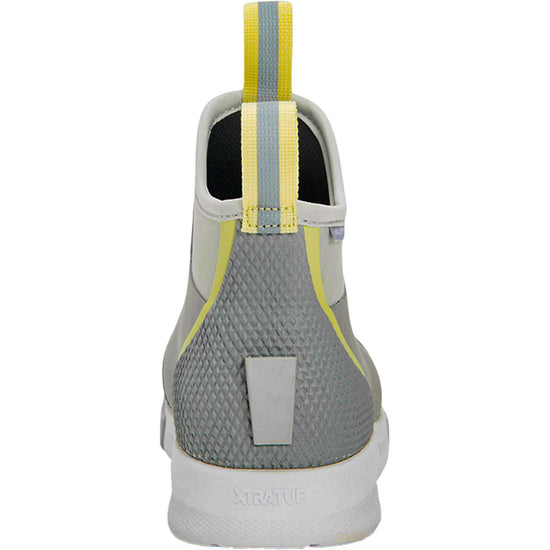 XTRATUF Ladies Ankle Deck Sport Gray & Yellow Boots ADSW-108