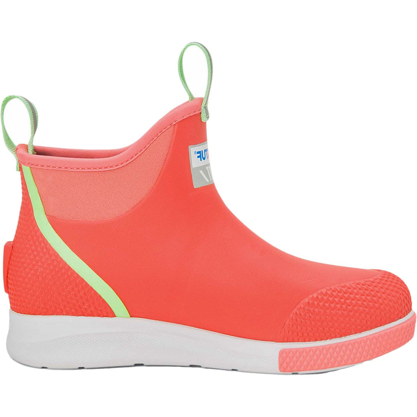 XTRATUF Ladies Ankle Deck Sport Coral Rubber Boots ADSW-400