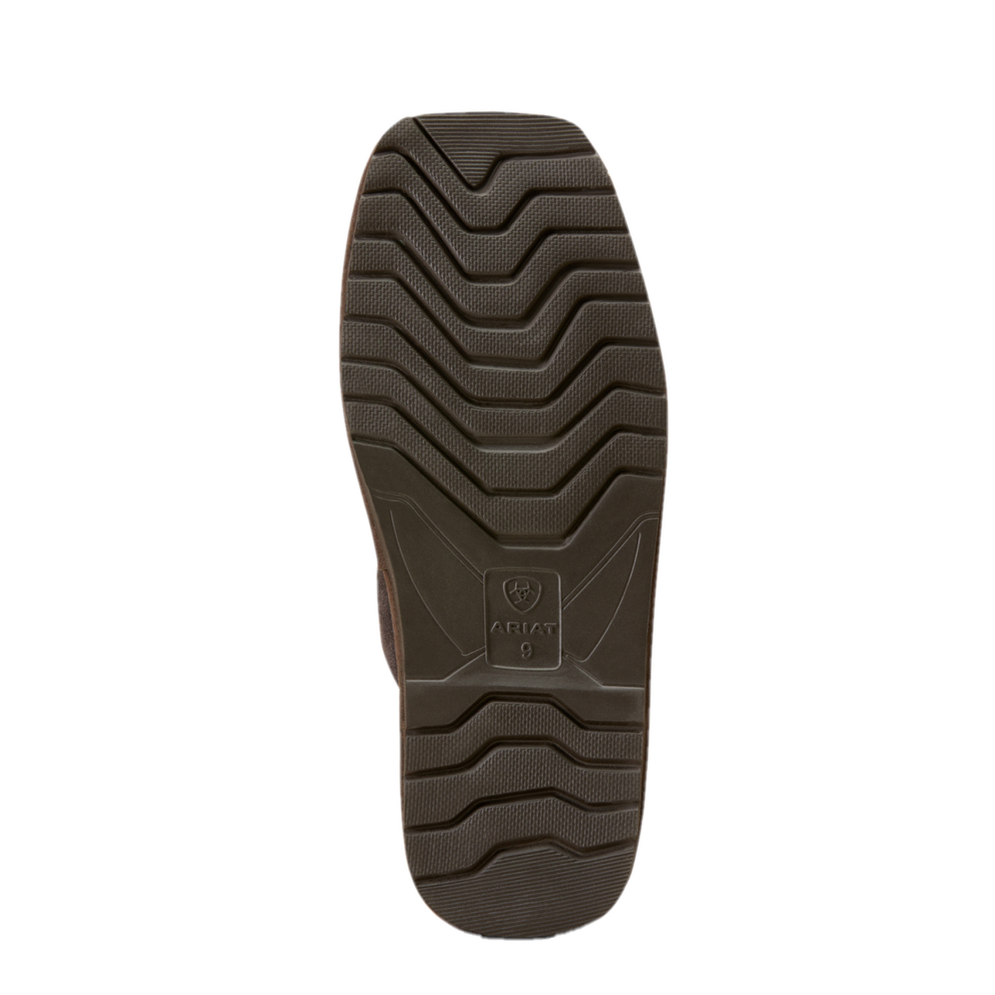 Ariat Men's Silversmith Embossed Tooling Brown Slip-On Slippers AR3799-200