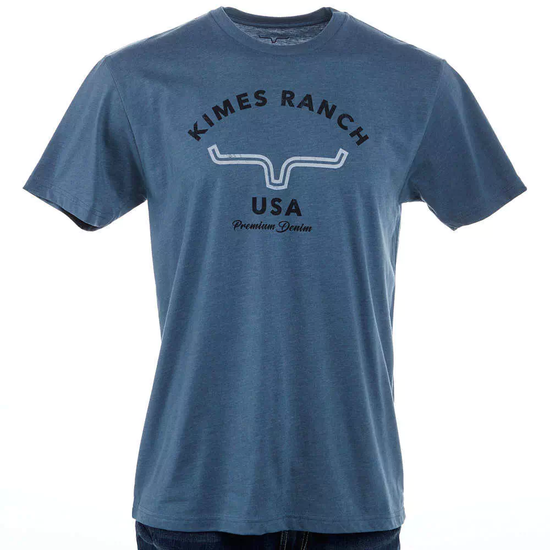 Kimes Ranch® Men's Arch Indigo Short Sleeve T-Shirt ARTSHRT-IND