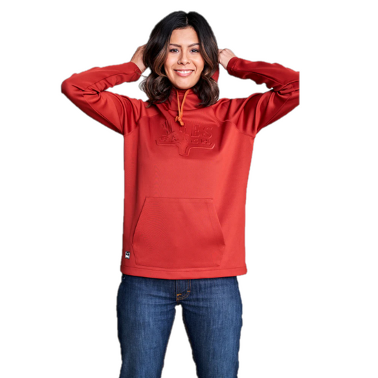 Kimes Ranch® Ladies Sedona Bossed Rust Hoodie BOSS-RU