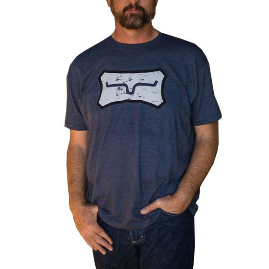 Kimes Ranch Men's Boneyard Short Sleeve Indigo T-Shirt BOYD-IND