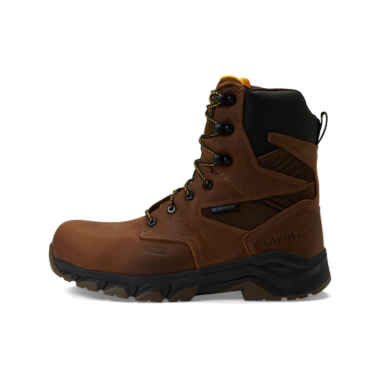 Carolina® Men's 8" Subframe Waterproof Brown Work Boots CA5552