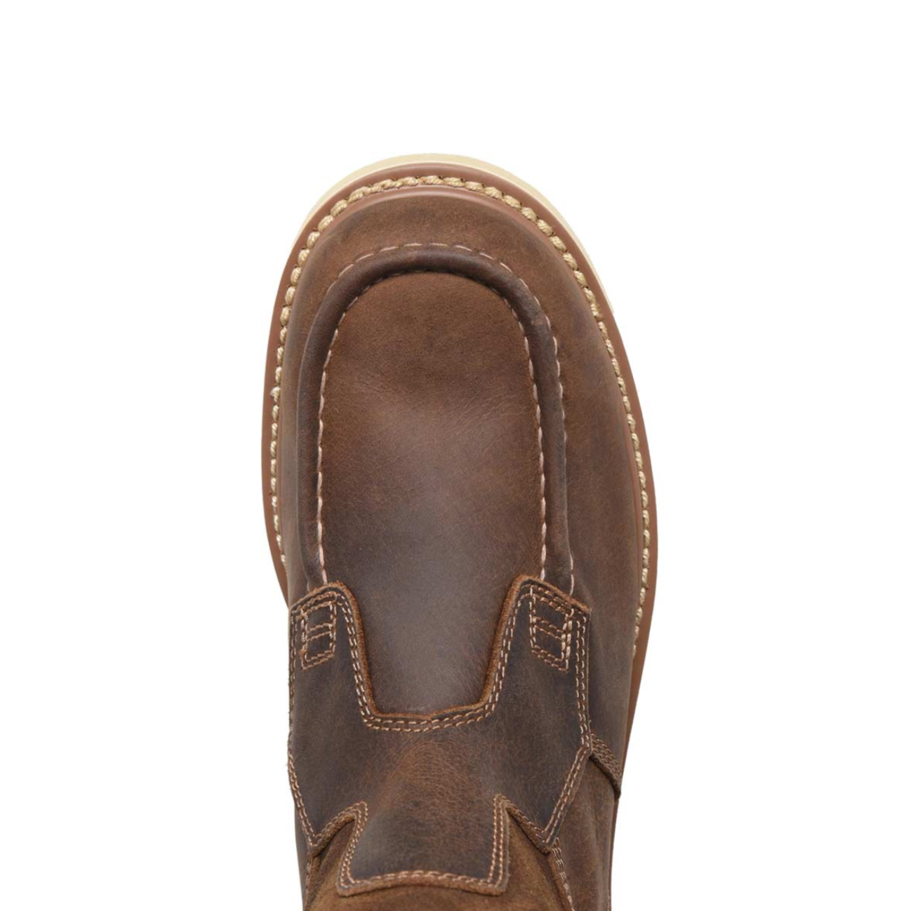 Carolina® Men's 10 Inch Flatiron Ranch Dark Brown Work Boots CA7044