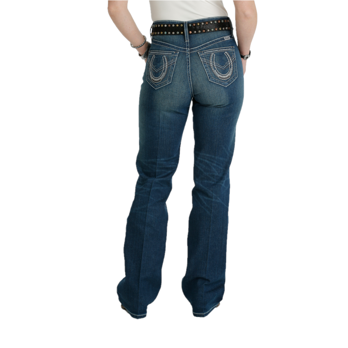 Cinch Ladies Skylar Dark Stone Indigo Denim Jeans CB72954071