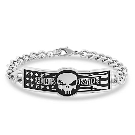 Montana Silversmiths® Men's My Duty Link Bracelet CKBC5105