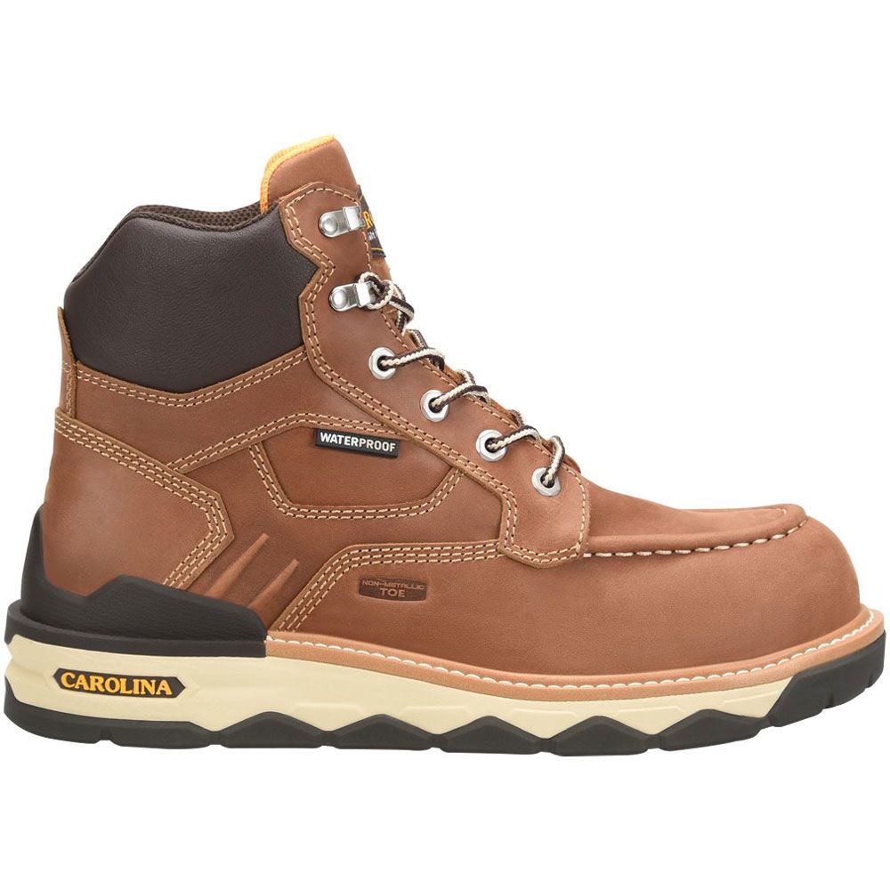 Carolina Men's 6" Guardian Waterproof Moc Composite Toe Work Boots CA7834