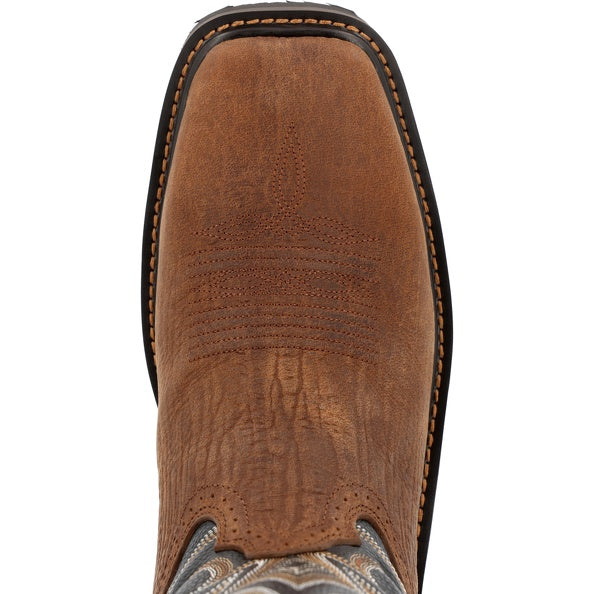 Durango Men's Brown & Black Steel Toe Work Boots DDB0401