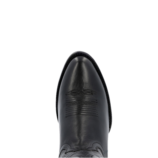 mens black dress cowboy boots Durango Santa Fe Jet Black Western Boot