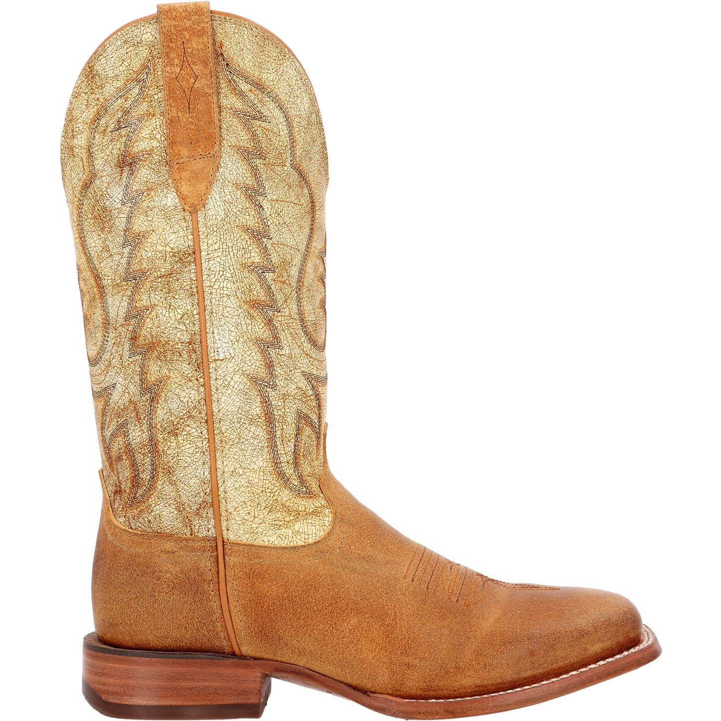 Durango Men's Stockman 13" Square Toe Brown Western Boots DDB0411