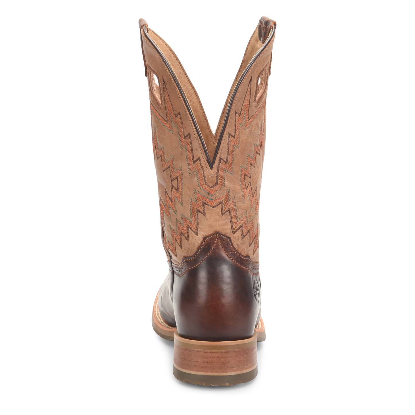 Double H Men's Winston Wide Square Toe Brown Roper Boots DH7023