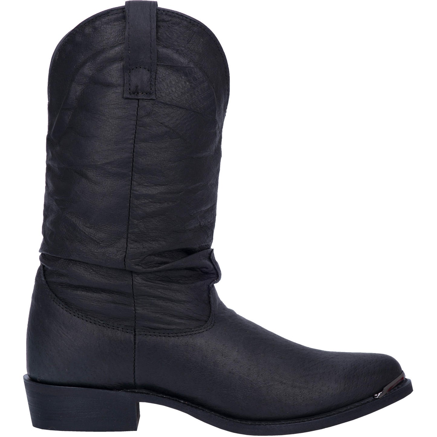 Dingo Men's Amsterdam Black Slouch Leather Boots DI15240-BK