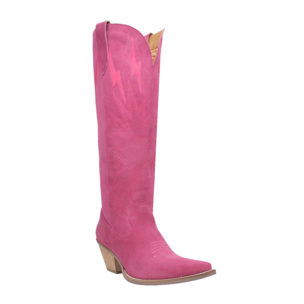 Dingo Ladies Thunder Road Fuchsia Tall Western Boots DI597-PU6