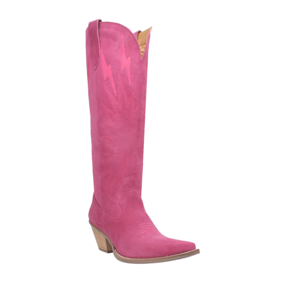 Dingo Ladies Thunder Road Fuchsia Tall Western Boots DI597-PU6