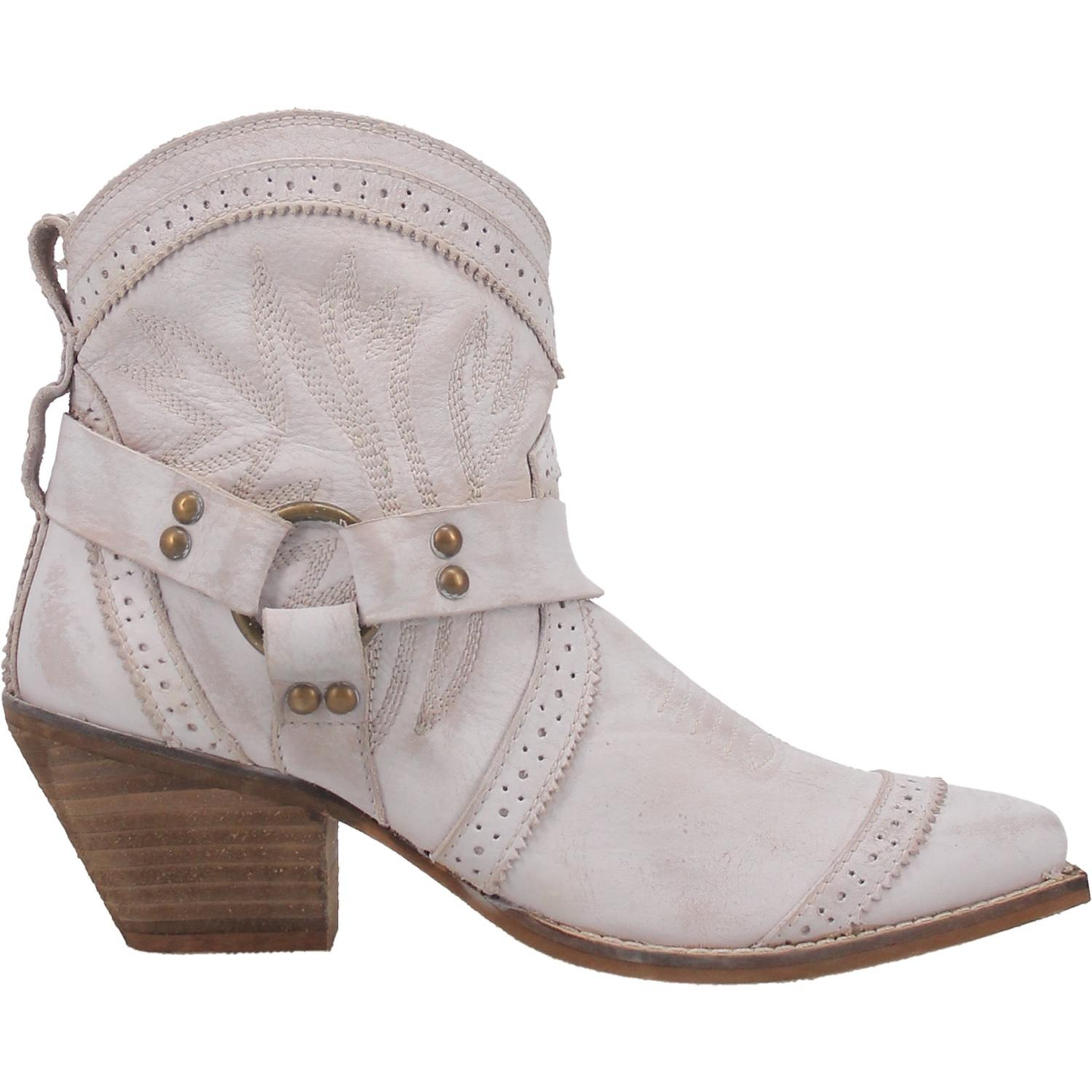 Dingo® Ladies Off White Gummy Bear Western Bootie DI747-WH7