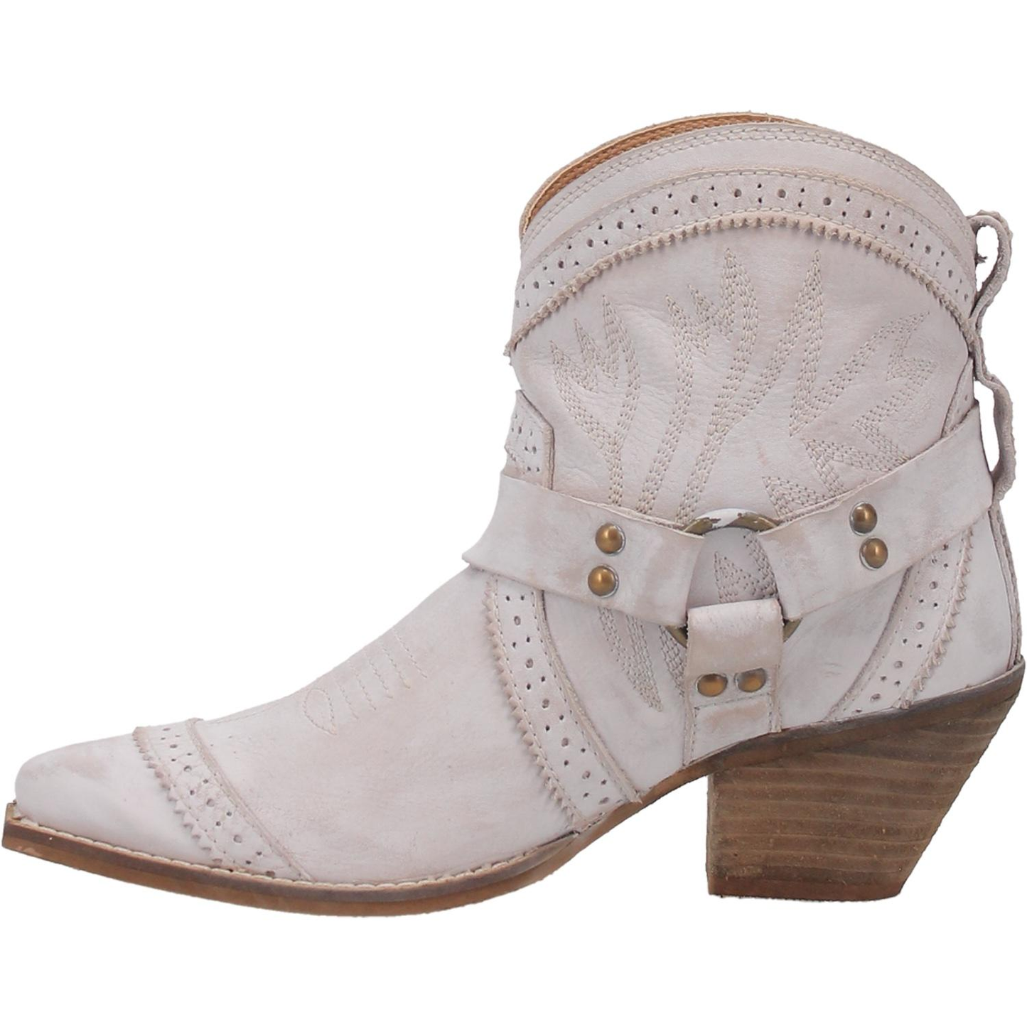 Dingo® Ladies Off White Gummy Bear Western Bootie DI747-WH7