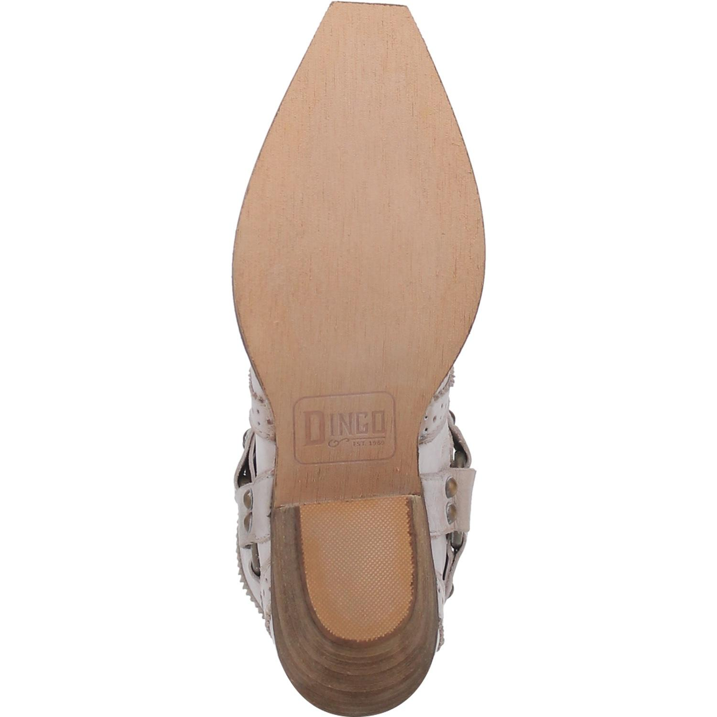 Dingo® Ladies Off White Gummy Bear Western Bootie DI747-WH7