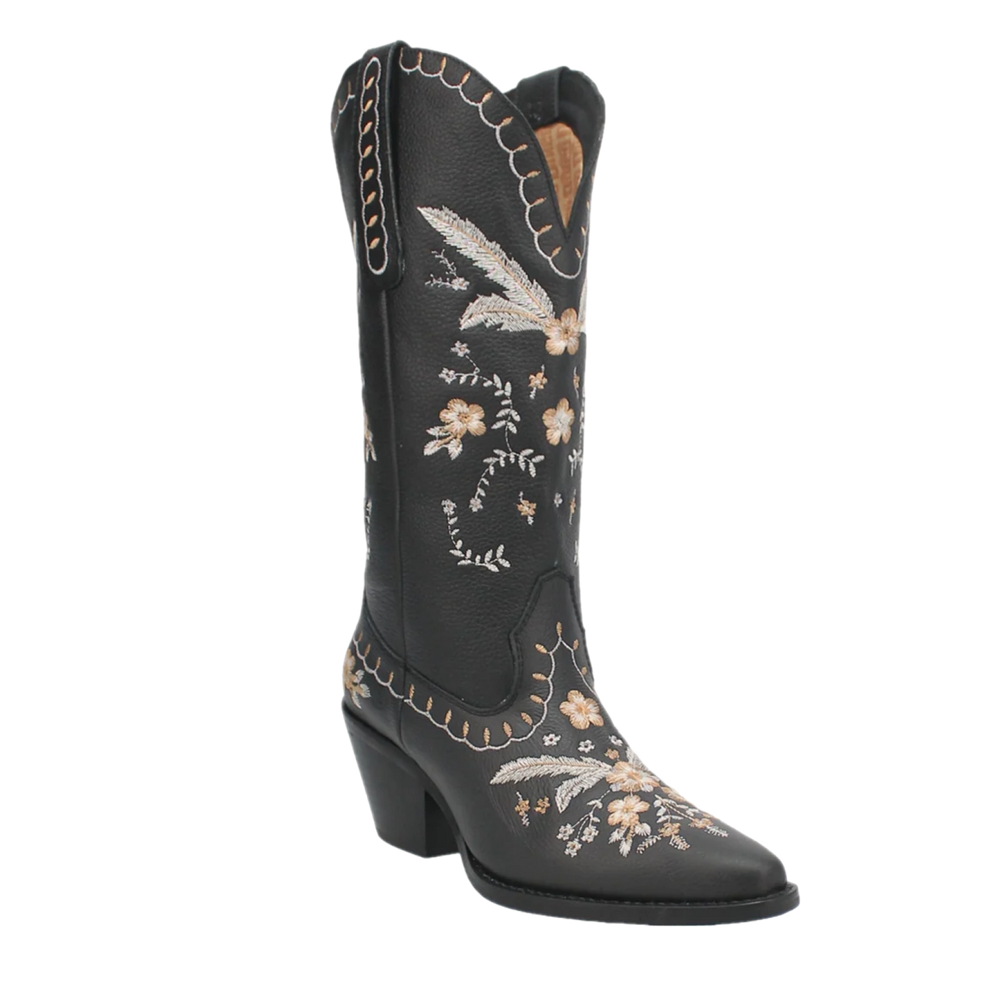 Dan Post® Ladies Black Almond Toe Boots DI939-BLK