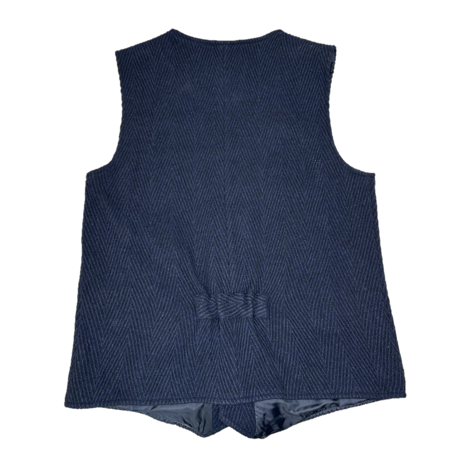 Powder River Outfitters Men's Chevron Nevada Wool Indigo Vest DM98C01467