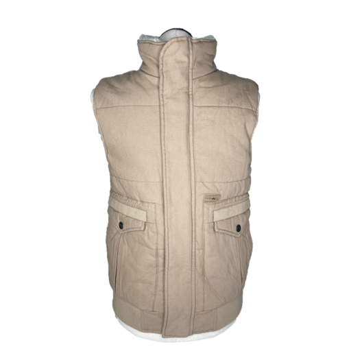 Powder River Outfitters Men's Tan Conceal & Carry Cotton Vest DM98C01836