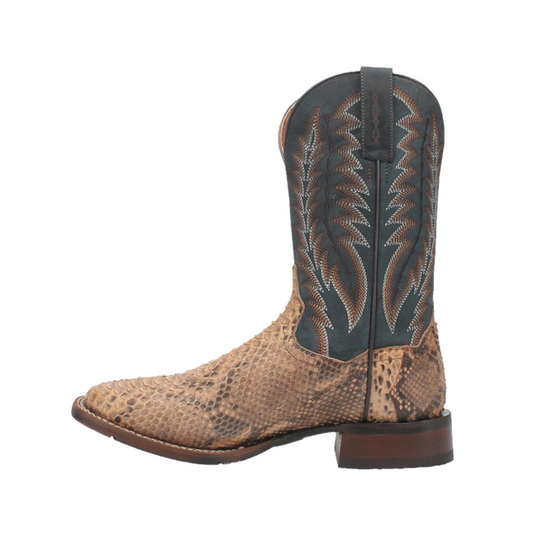 Dan Post Men s Templeton Snake Skin Beige Western Boots DP4183