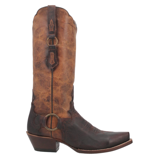 Dan Post® Ladies Gemma Medium Brown Snip Toe Boots DP4384