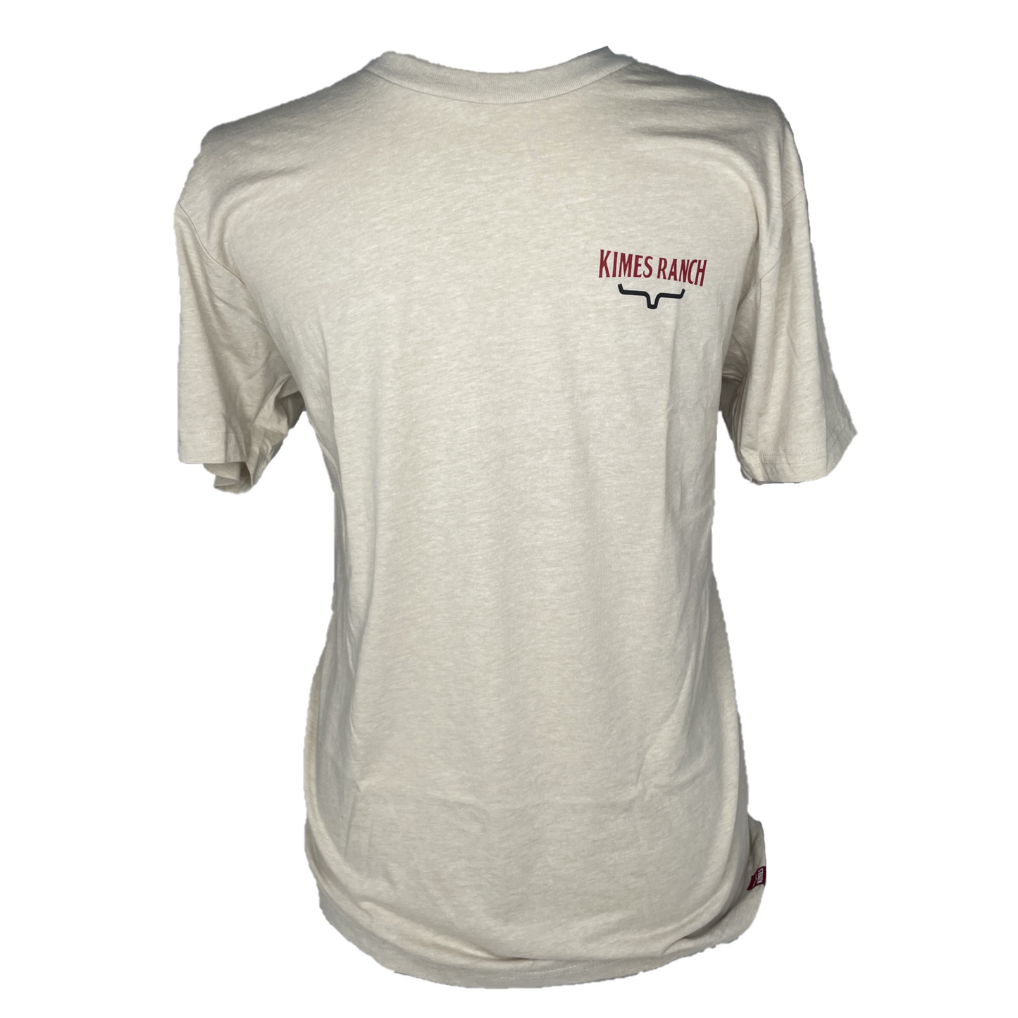Kimes Ranch® Men's Logo Dodson Cream Beige Graphic T-Shirt DT-CRM
